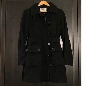 Roxy Wool Pea Coat